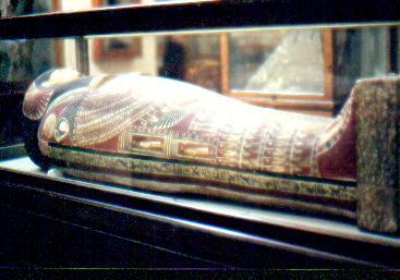 エジプト?　「ミイラの棺」（エジプト考古学博物館）