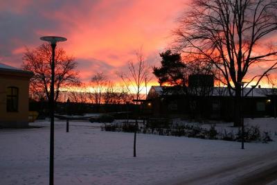 ストックホルムの夕暮れ