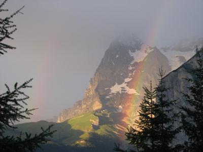 スイスアルプス絶景ハイキング　その２７思いがけない絶景を見る