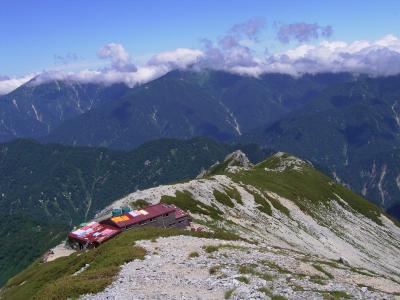 稜線漫歩　夏の立山縦走（３）