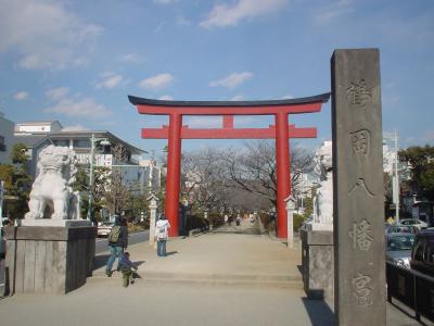 鶴岡八幡宮と江ノ電に乗るぶらり旅