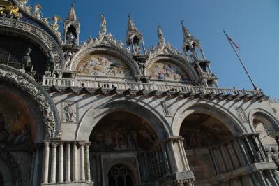 イタリア２００５ベネチア・サンマルコ寺院と広場