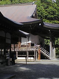 戸隠神社に癒されて