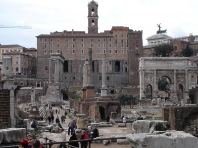 歴史に触れる・ローマの週末