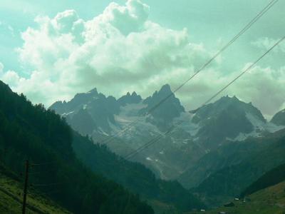 スイス旅行ハイライト写真速報【254】スーステン峠道は山のオンパレード