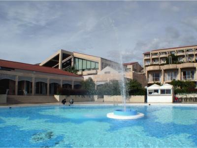 エクシブ伊豆 Ｇタイプ ＸＬ 和洋室　日本料理レストラン「黒潮」　バイキングの朝食　グランパル公園