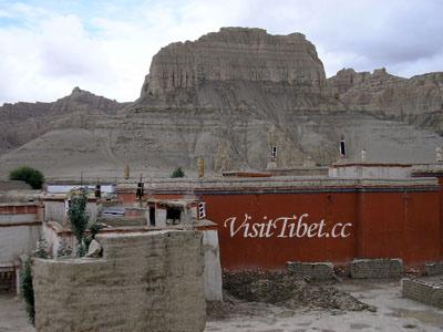 西チベットの景色（ドリン寺）