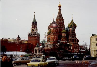 ソビエト連邦崩壊直後のモスクワ。