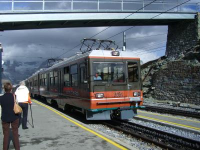 スイス鉄道の旅（ ゴルナーグラード Gornergrat）