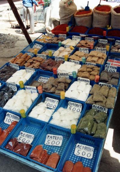 トルコ探検 9・アンカラの市場風景