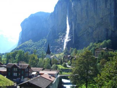 スイス鉄道の旅（グリンデルワルト Grindelwald～ラウターブルンネン Lauterbrunnen）