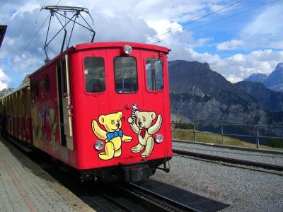 スイス鉄道の旅（シーニゲプラッテ Schynige platte）