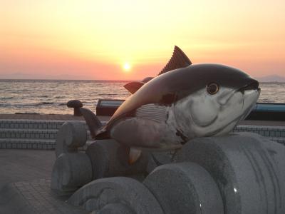 '06 ＧＷ みちのくウォーキング（４日目後編:本州最北端に沈む夕陽）