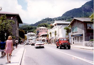セイシェルの玄関マヘ島。
