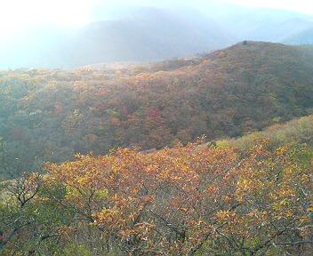 紅葉狩りへ　　　　那須岳