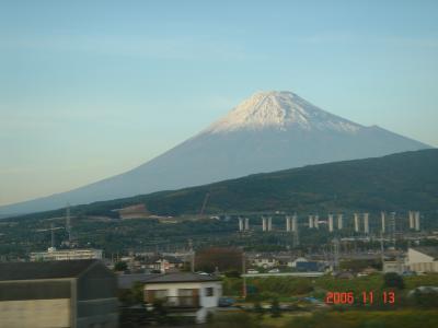 2006.11焼津への仕事の旅