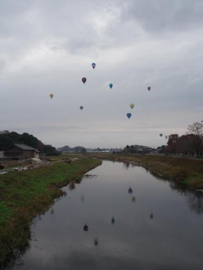【2006栃木熱気球世界選手権】　テイクオフした熱気球を追跡