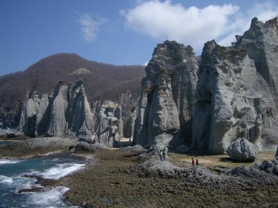 '06 ＧＷ みちのくウォーキング（5日目:仏ケ浦と霊場恐山）