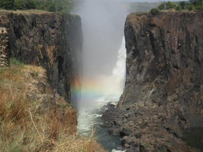 南部アフリカ４カ国旅行記５日目～ビクトリアの滝（ザンビア）