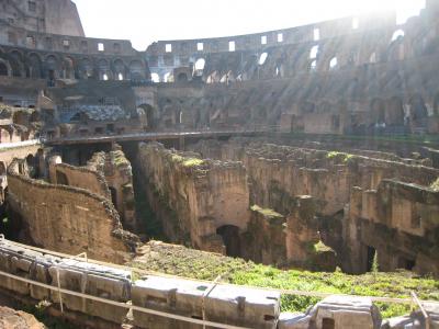 コロッセオ周辺?