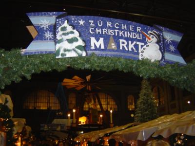 Christmas Market in Zurich!