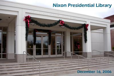 President Nixon Library　　　ニクソン大統領記念図書館