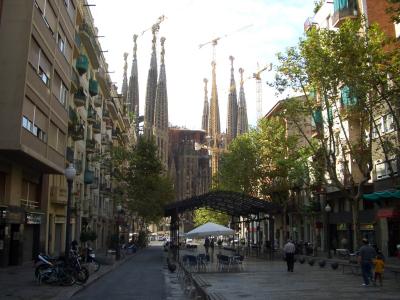 建築にはまったバルセロナ