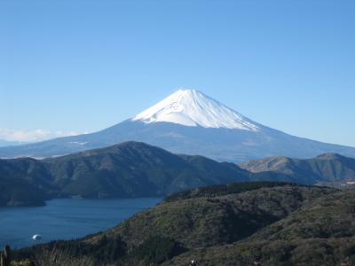 小田原から箱根へ―富士山