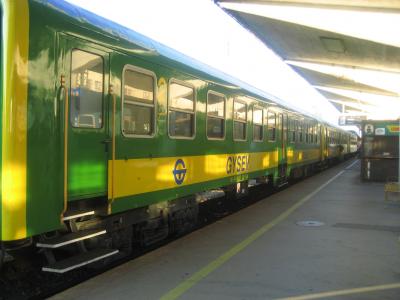 2006年ハンガリーとルーマニア旅行第11日目(1)：ジェールからショプロンへの列車の旅