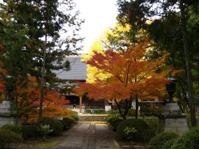 平成１８年山梨　武田信虎の菩提寺、大泉寺へ