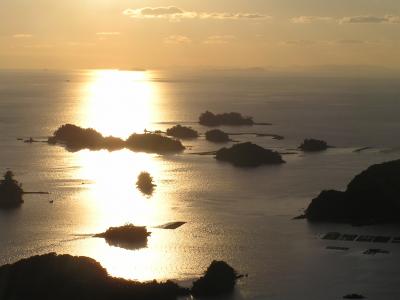 西海国立公園：九十九島の夕景を堪能する