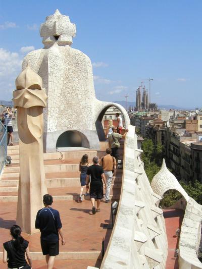 バルセロナの建築芸術「カサ・ミラ」