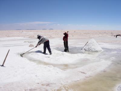 ウユニの湖巡りはかなりハ-ド