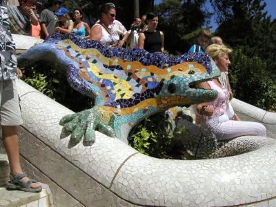 バルセロナの建築芸術「グエル公園」