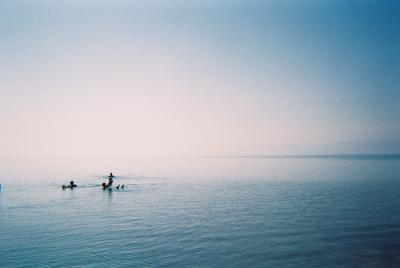 Tried to fart in the Dead Sea