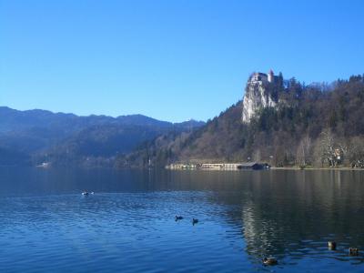 年末旅行パート２スロベニア編　in ブレッド湖