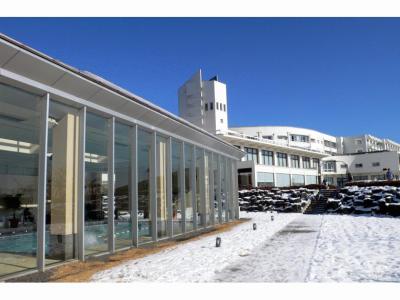 東急ハーベストクラブ山中湖 ホテルマウント富士 バイキングの朝食 ミニライブラリー 朝のお庭