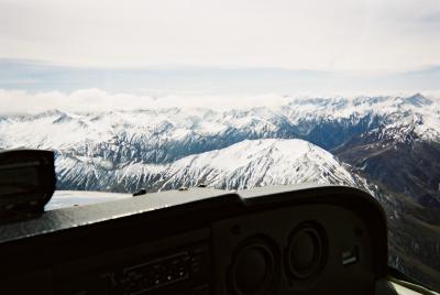 セスナフライト　in QUEENSTOWN