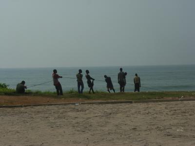 ガーナ・ギニア湾海岸線