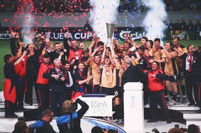 地元で戴冠の機会が・・・　　2005年　UEFA−CUP決勝　SPORTING−CP×CSKA-MOSKVA　