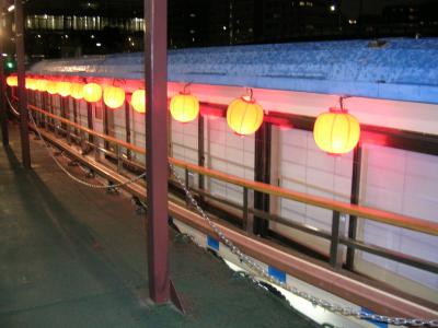 屋形船を初体験!!★勝どき⇔お台場周遊・冬の味くらべコース~2007.1.20