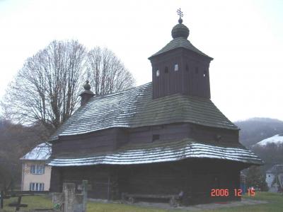 スロバキア　木の教会