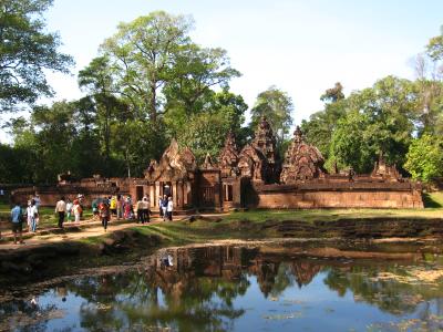 カンボジア・アンコール遺跡の旅（その３）ベンメリア、バンテアイ･スレイ、クバール・スピアン