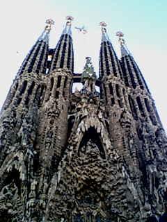 キターーーー！！サグラダ・ファミリア!!!
