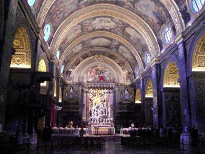 マルタ共和国　ヴァレッタ　聖ヨハネ大聖堂