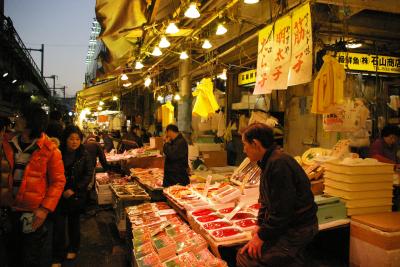 夕方のアメ横の喧騒