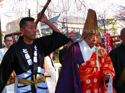 都電に乗って節分会　雑司が谷　鬼子母神ー?