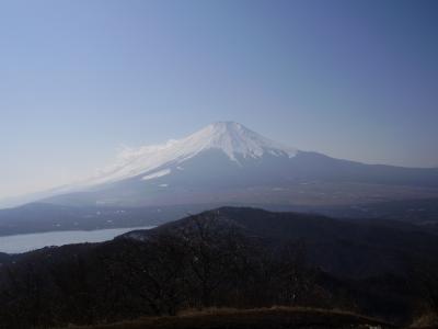 山中湖へ初ドライブ　＆　石割山ハイキング