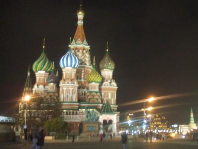 ロシア横断?　モスクワ