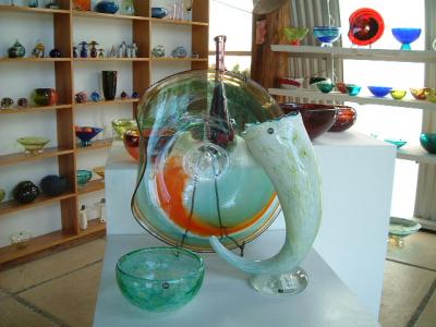 彩りおどる 吹きガラス・ギャラリー「de Flute Glass」